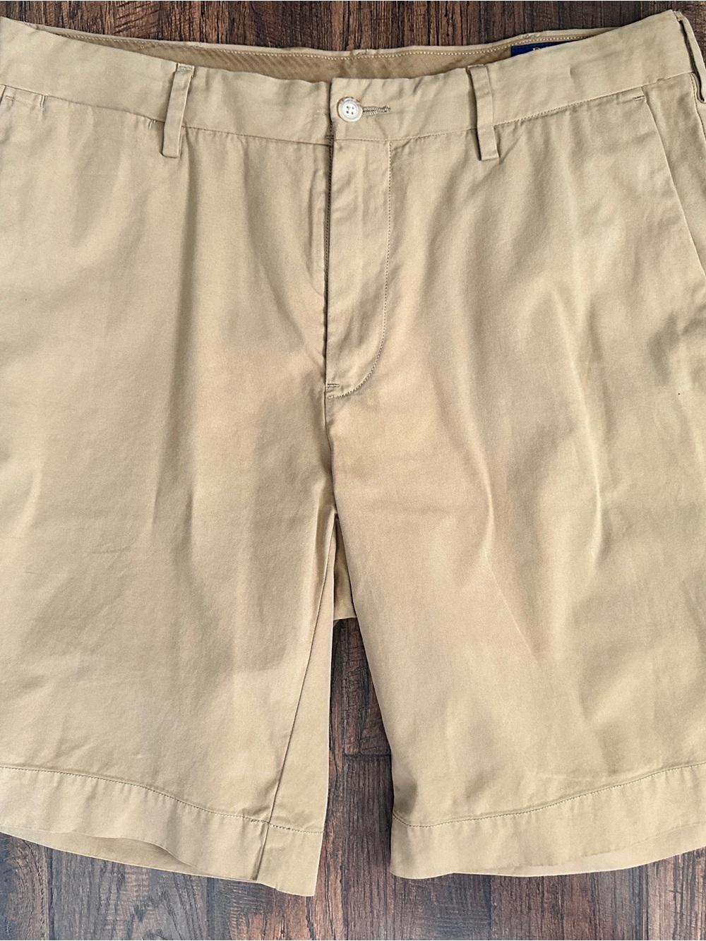 Polo Ralph Lauren Classic Fit Khaki Chino Shorts Men’s Size 32 Cotton 9” Inseam
